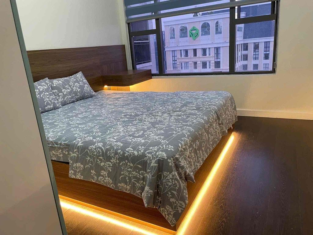 The apartment is two The Tresor bedrooms full of furniture