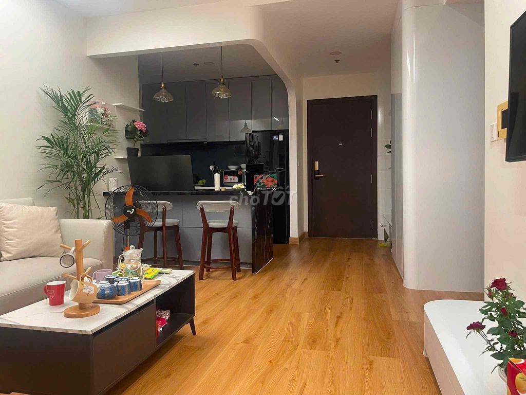 The apartment is two The Tresor bedrooms full of furniture