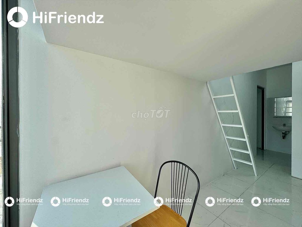 Rent the balcony room full interior right there in short Phan Huy Ích