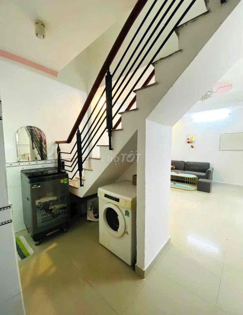 The new full interior is 40 meters a floor 2 bedroom 2 Quang Trung toilet