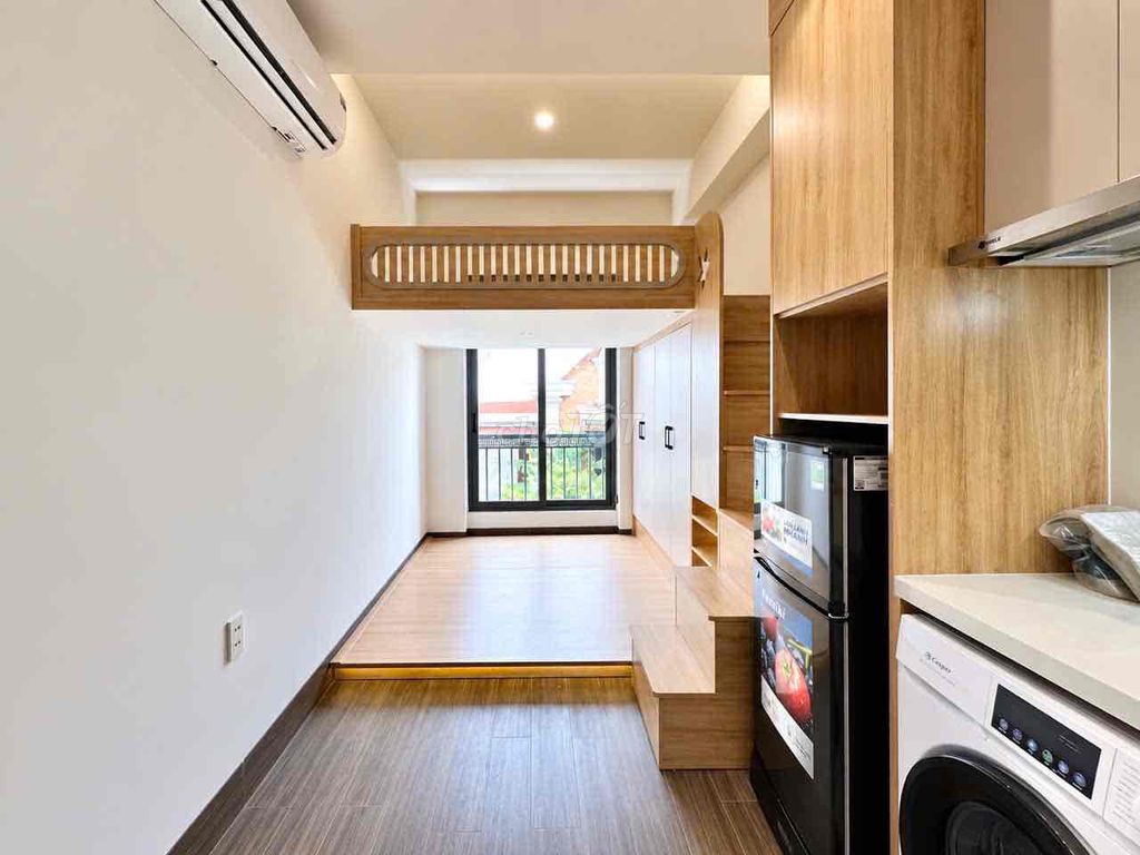 open the cool separate balcony service apartment