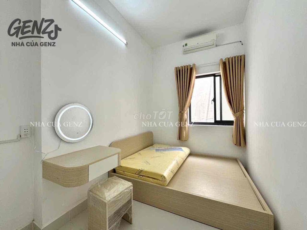 Two bedrooms, full interior at the most painted airport.