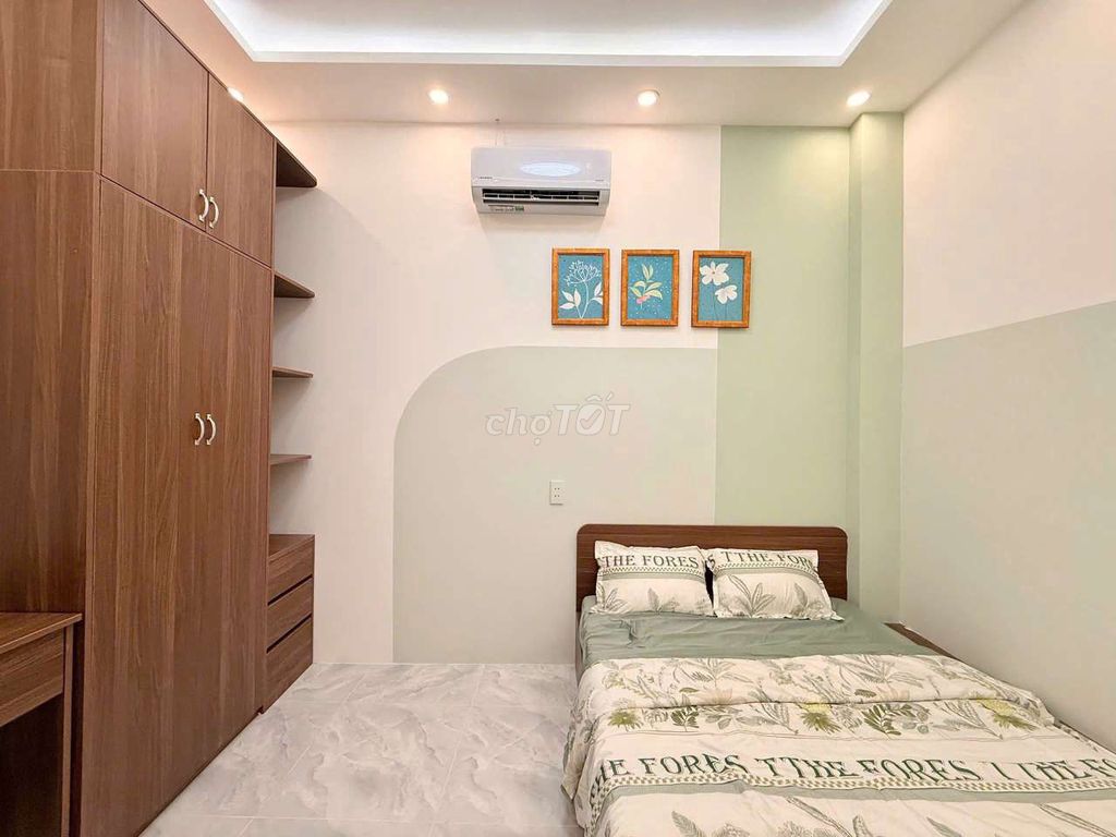 Rent a full interior - Nơ Trang Long, Bình Thạnh - 3 bedroom 2 toilets)