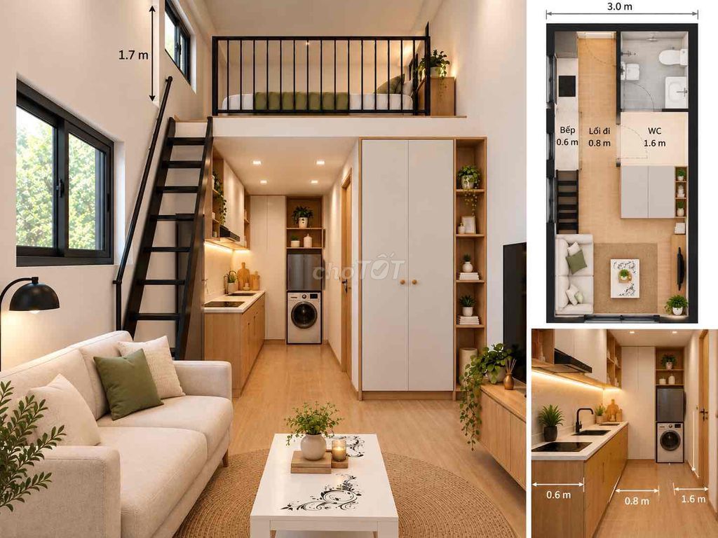 The new room is 100 percent duprix, the foot of the An Phú Đông, two kilometers from vlu.