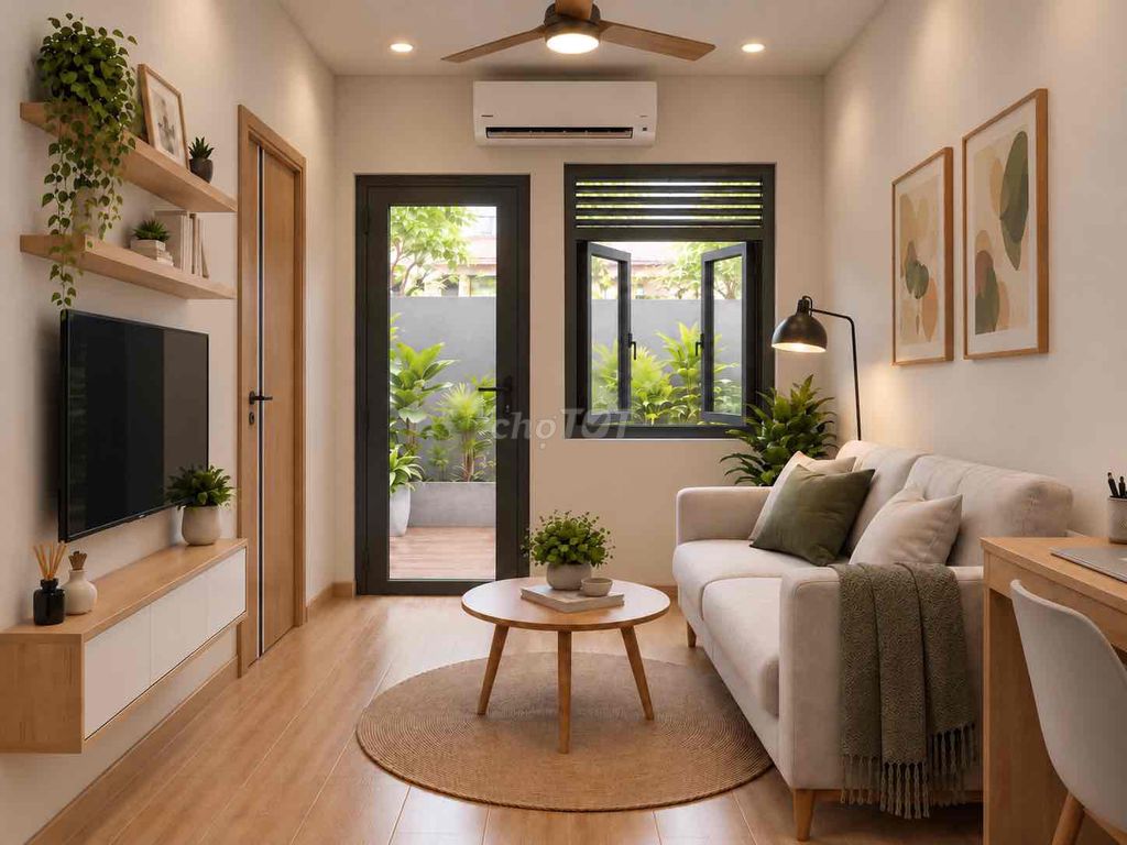 The new room is 100 percent duprix, the foot of the An Phú Đông, two kilometers from vlu.
