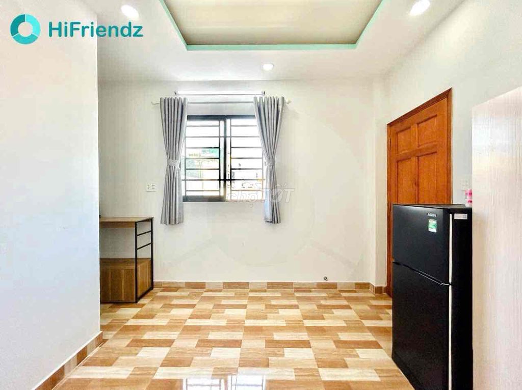Rent the open-air studios. It's got furniture in four rooms.