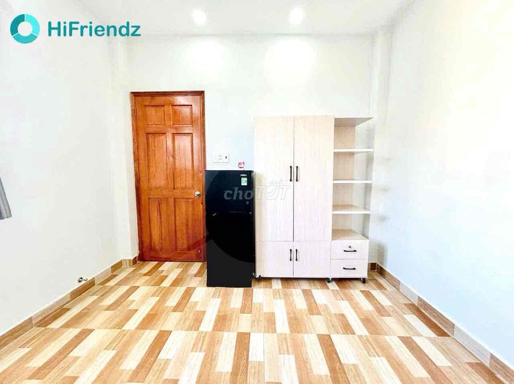 Rent the open-air studios. It's got furniture in four rooms.