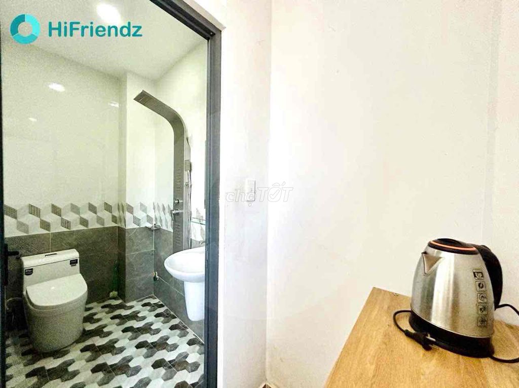 Rent the open-air studios. It's got furniture in four rooms.
