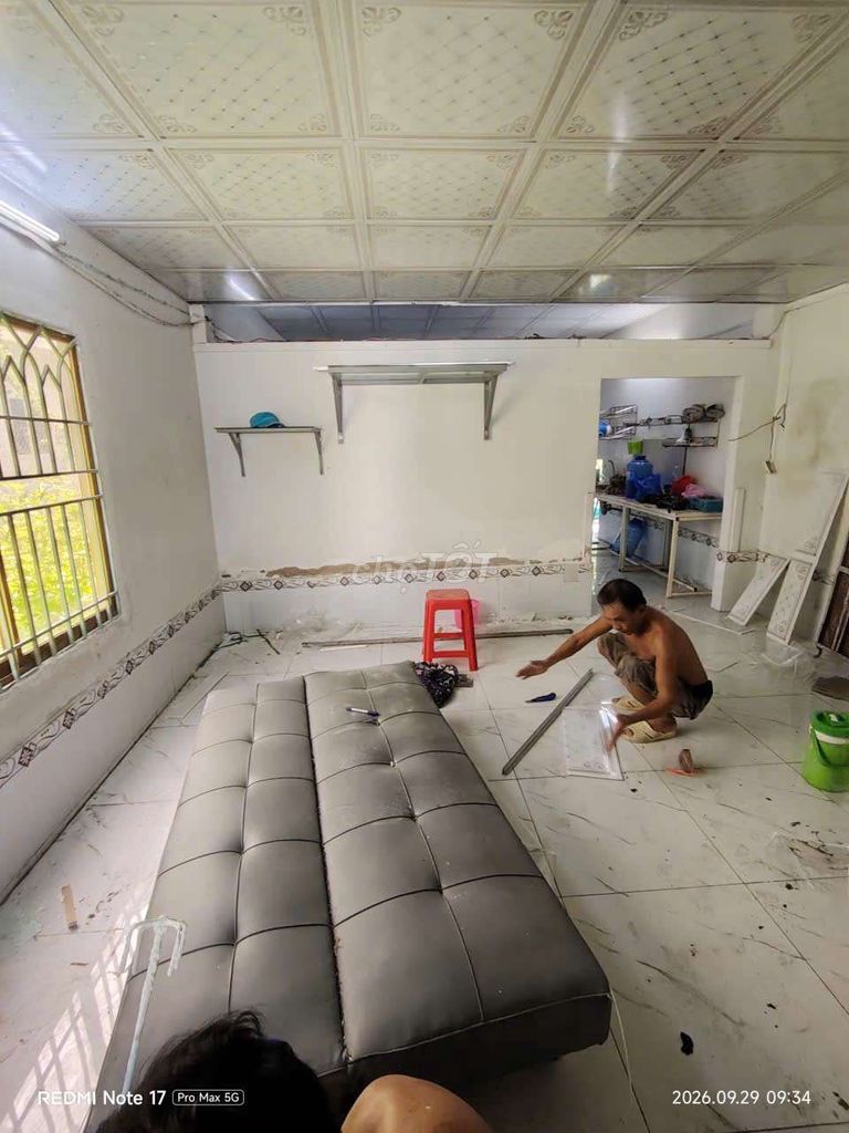 Rent a house and land 200 meters of Phong Phú near the Ministry