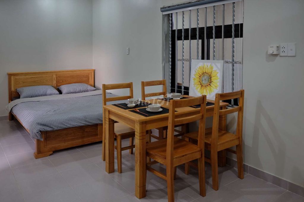 Rent a mini apartment.