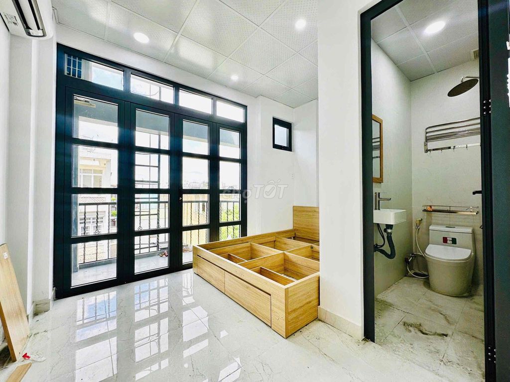 The new service apartment is 100 percent full interior wearout