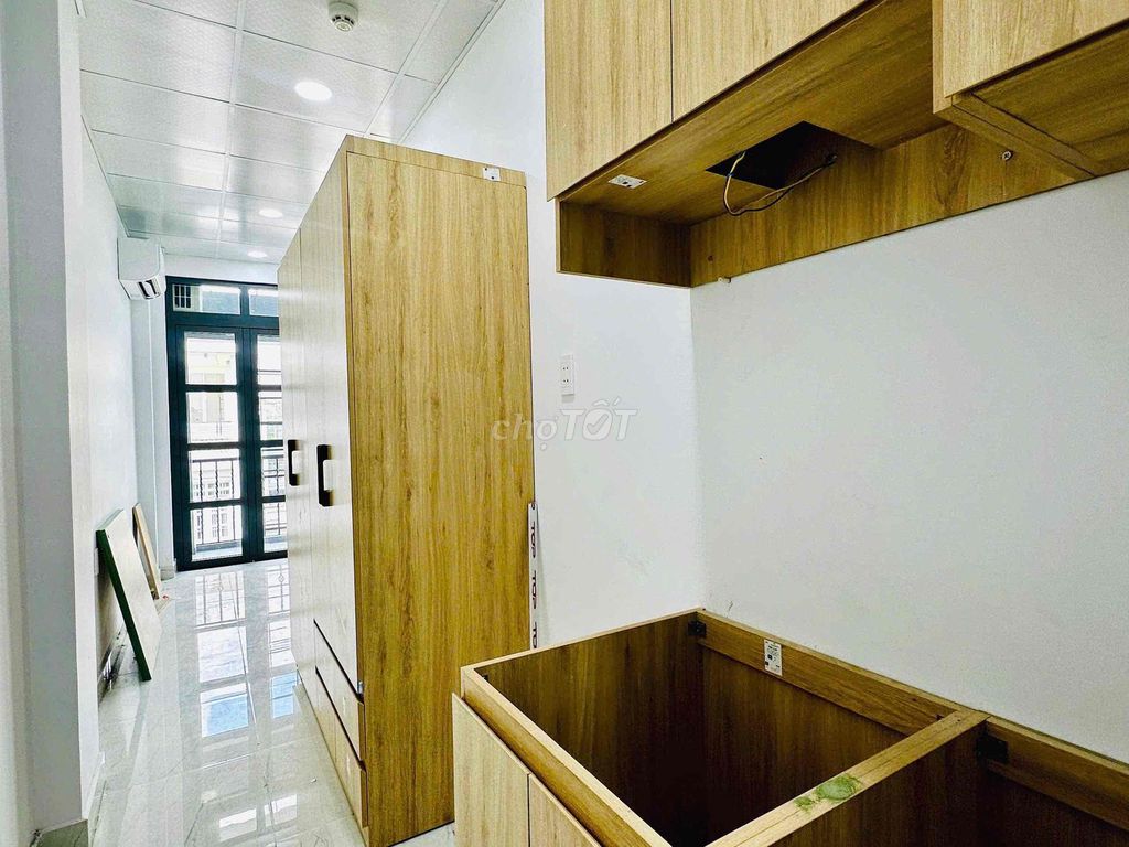 The new service apartment is 100 percent full interior wearout