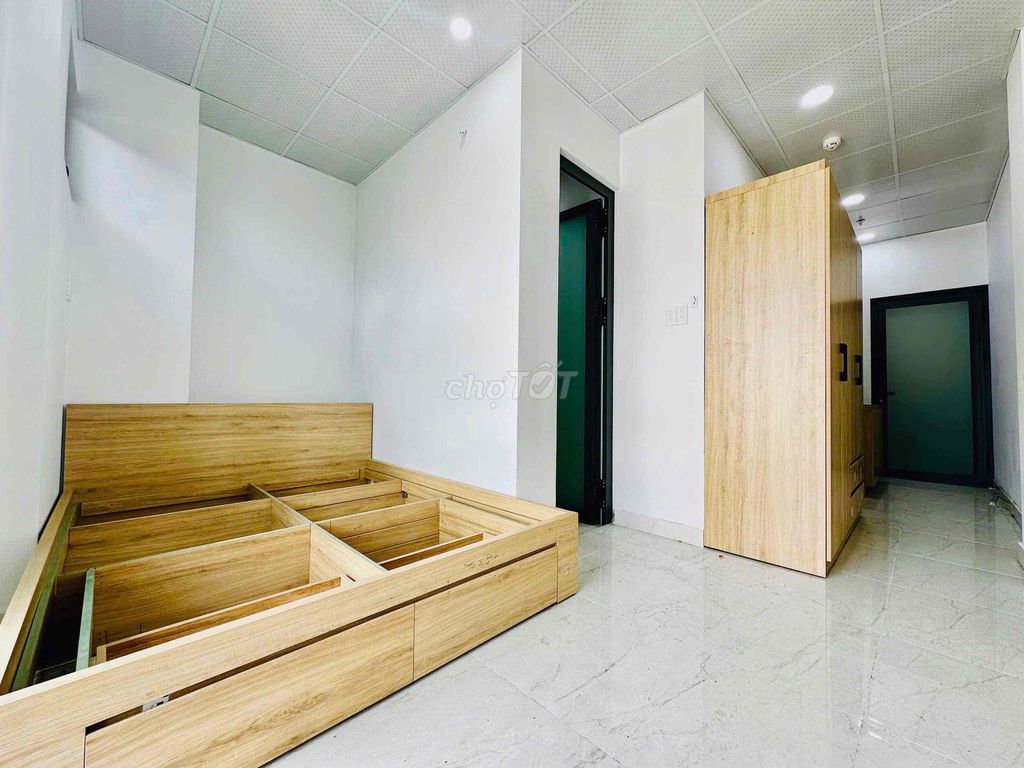 The new service apartment is 100 percent full interior wearout