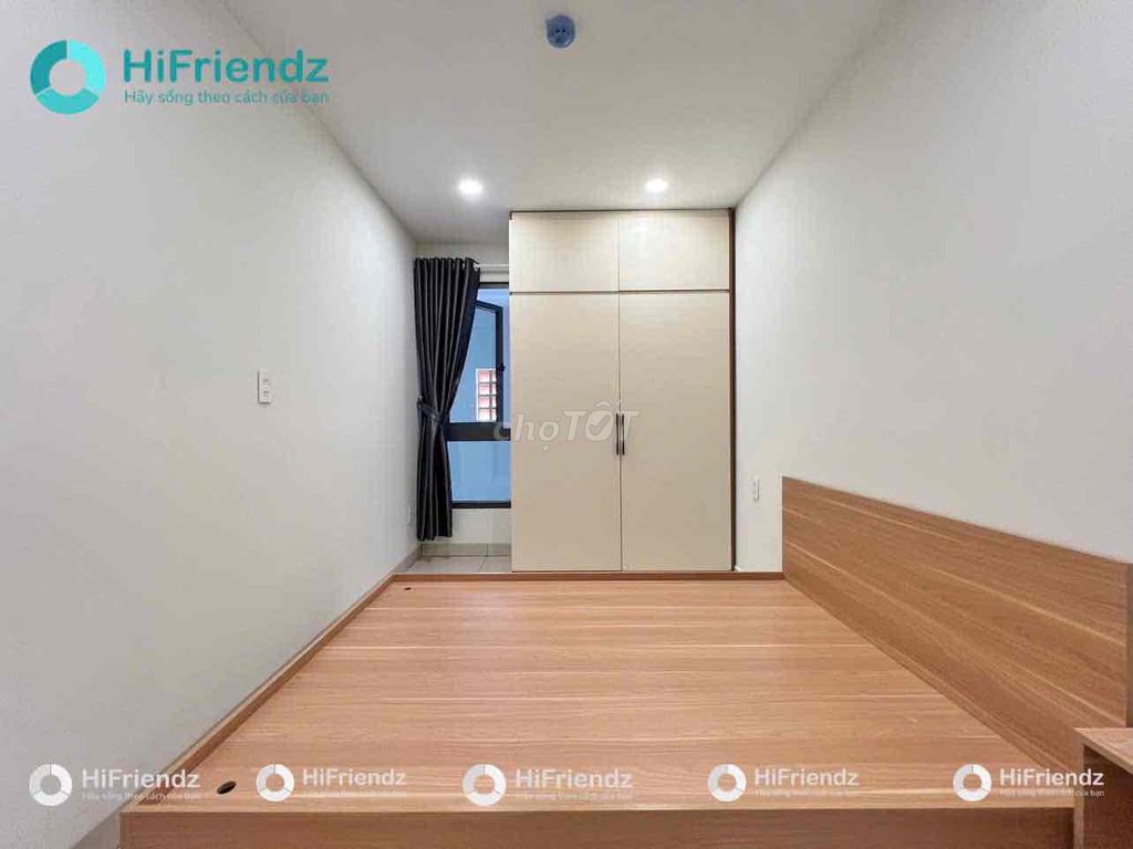 Opening two bedrooms, one bedroom near the back gate. Happy apartments, green apartments.