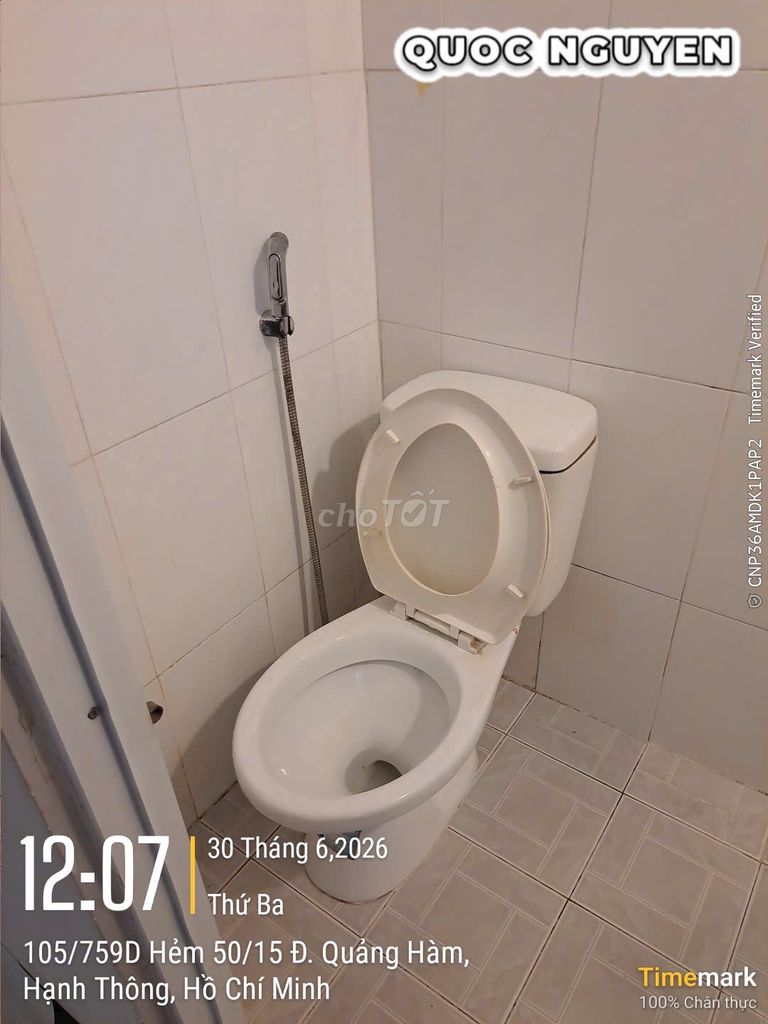 The owner of the Nguyễn Văn Công rents the house quiet.