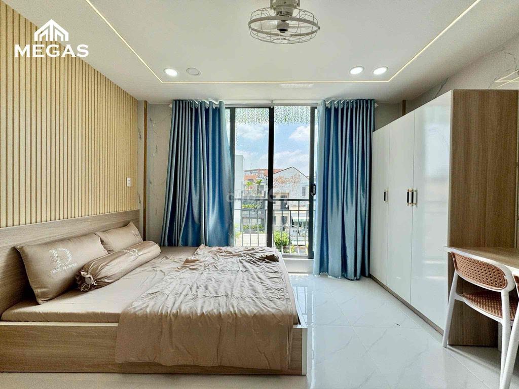 - Tân Sơn to 3 rooms - full furniture - balcony