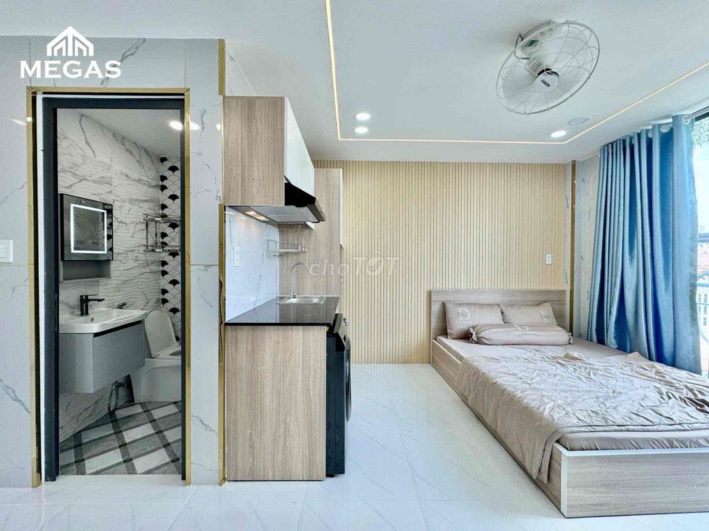 - Tân Sơn to 3 rooms - full furniture - balcony