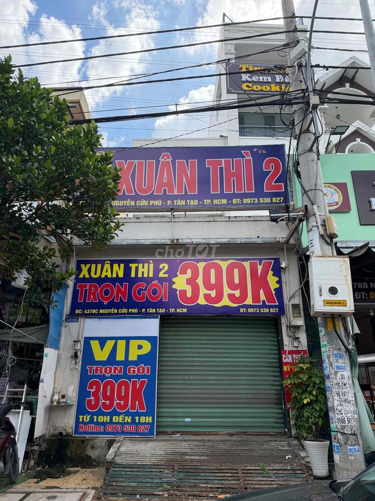 Rent a house across the street from Nguyễn Cửu Phú across from Tecco.