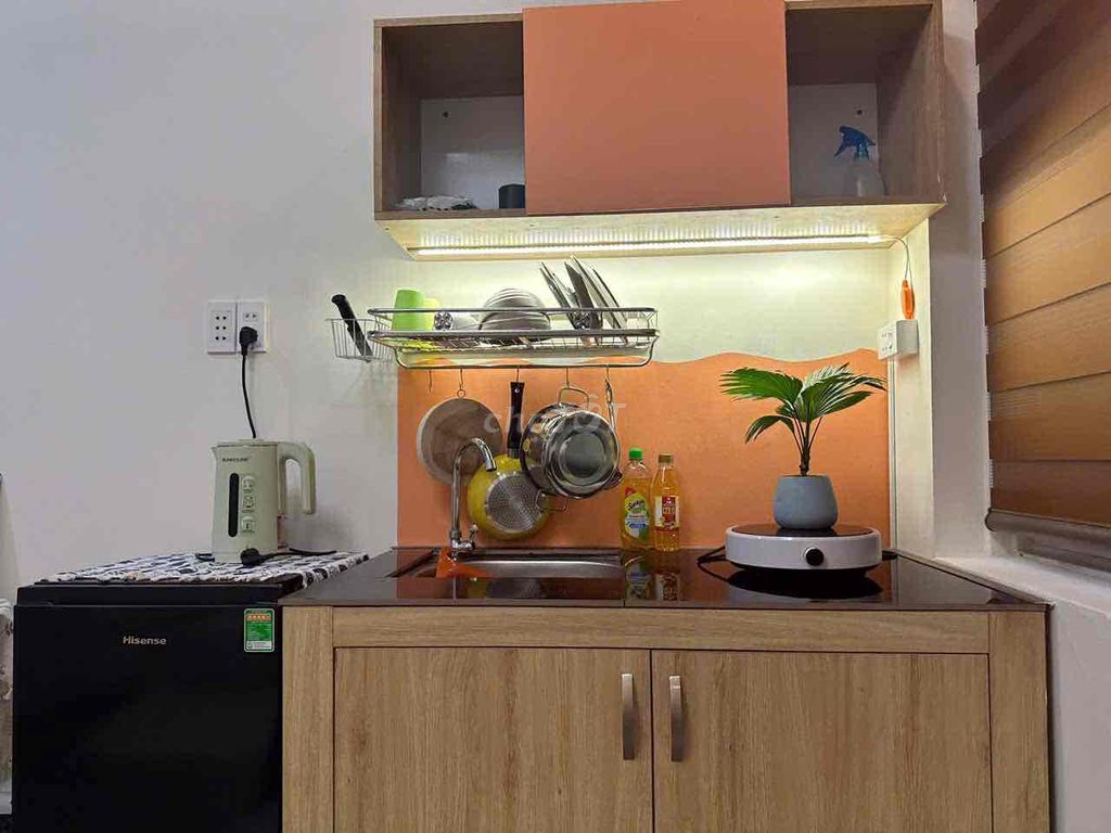 Opening the new mini apartment 100%.