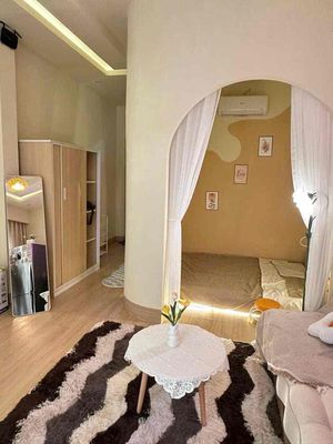 studio full interior - open window - Dương Quảng Hàm - near vlu, ieh