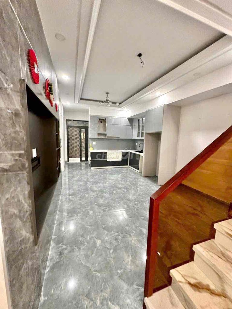 Nice new house (5.5 X20 M) Phan Anh 3th floor bedroom 4 with an alley