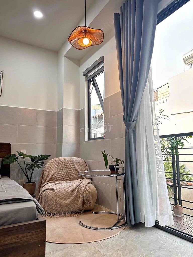 Studio balcony- Hoàng Văn Thụ - full interior - Tân Bình