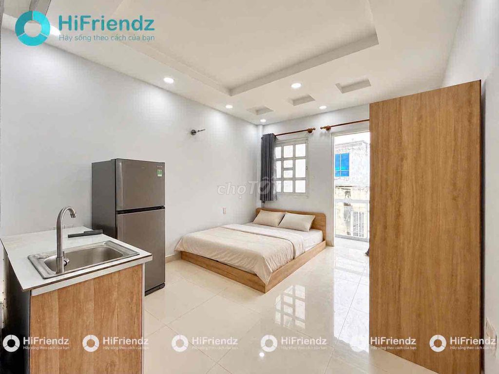 Opening the balcony service apartment in Nguyễn Trọng Tuyển downtown Phú Nhuận.