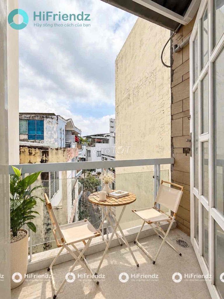 Opening the balcony service apartment in Nguyễn Trọng Tuyển downtown Phú Nhuận.