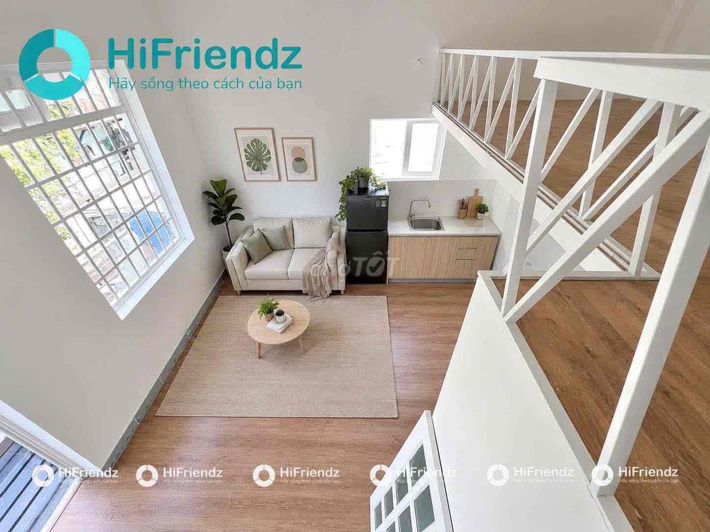 For the big apartment - built in the center of Bình Thạnh.