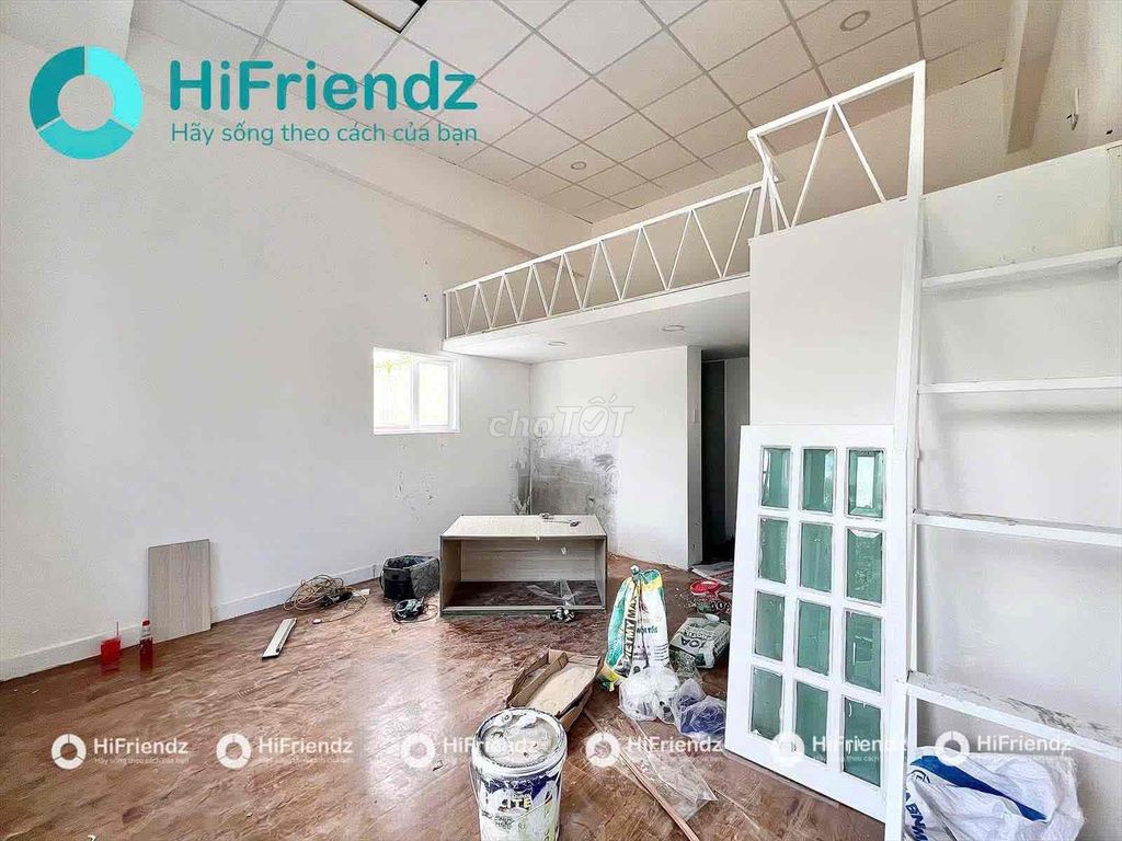 For the big apartment - built in the center of Bình Thạnh.