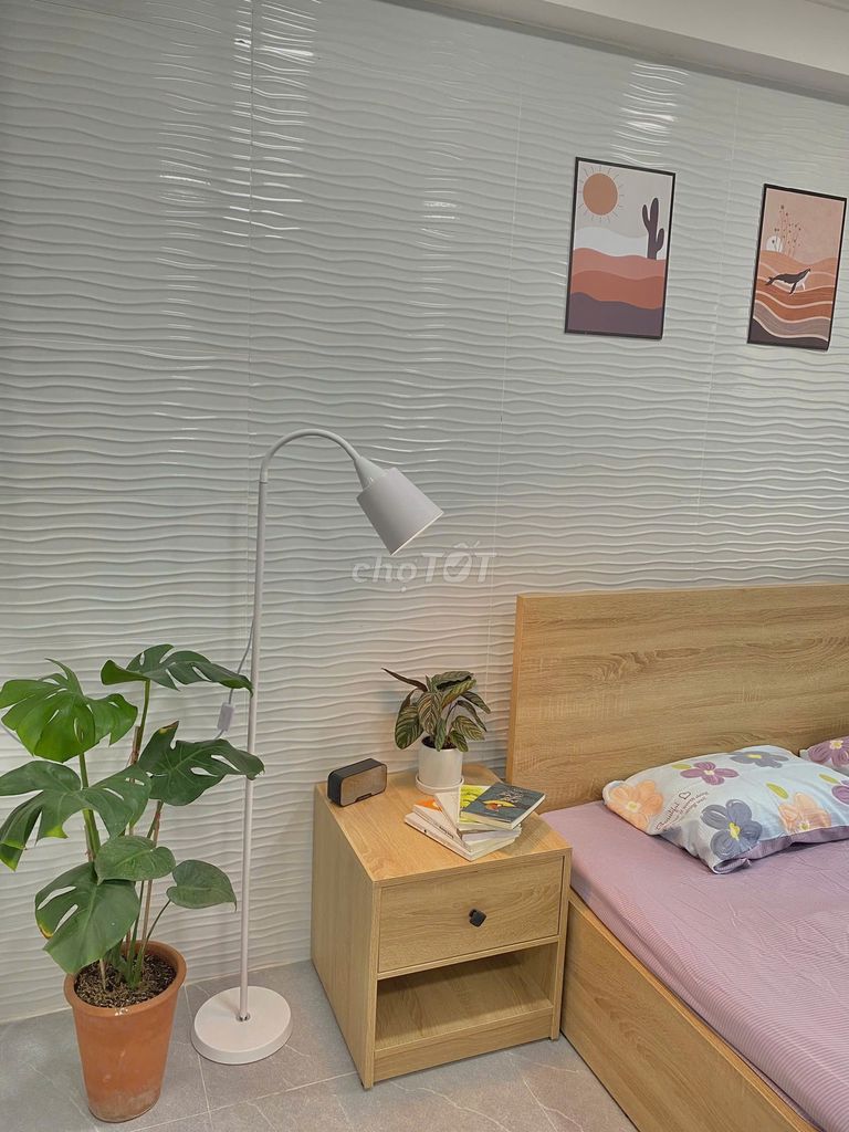 Studio Room, full interior, Thích Quảng Đức, bedroom