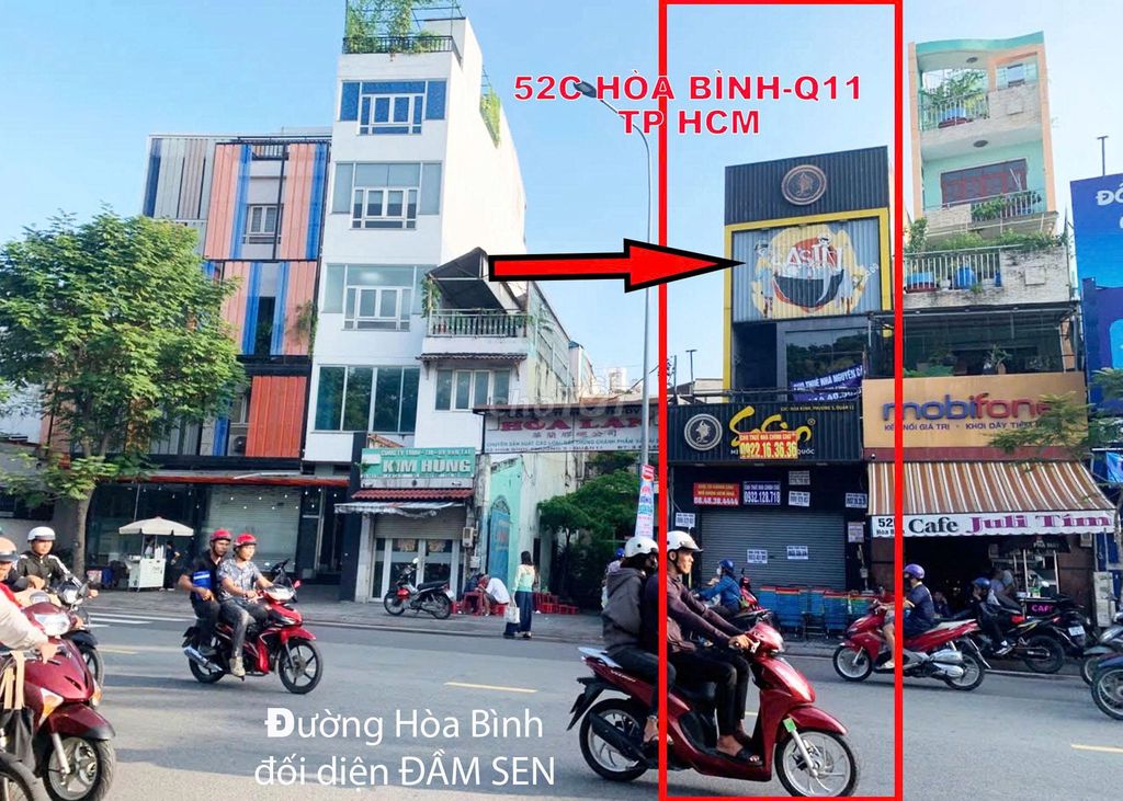 Renting cash houses 52 CHòa Bình, 1893 5, District 11