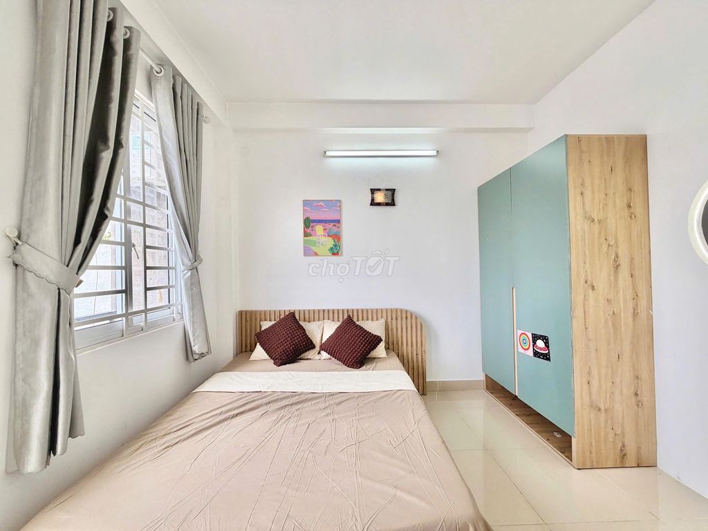 Kitchen cup studio - balconies, machine-lined Nguyễn Thái Sơn - Gò Vấp Market