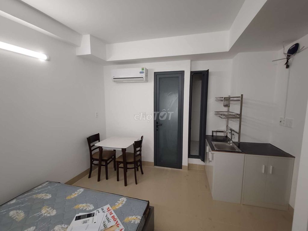 Rent room full interior - him blue, Tân Hưng