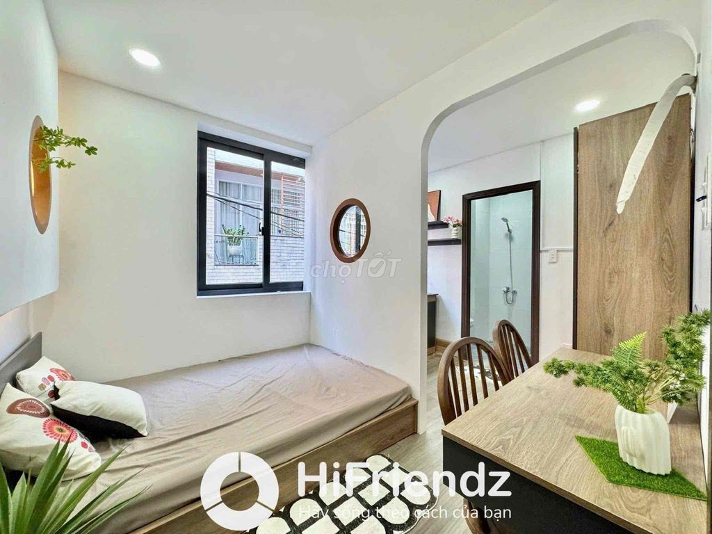 Rent an apartment. A full bedroom in Hồ Bá Kiện.