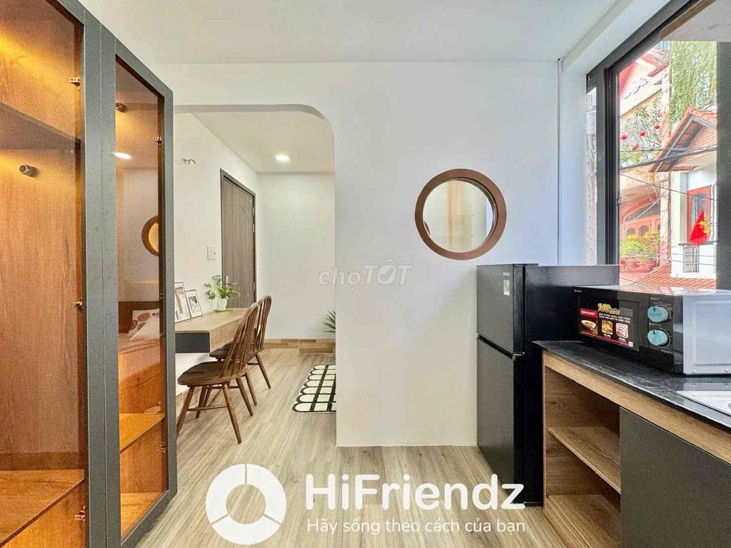 Rent an apartment. A full bedroom in Hồ Bá Kiện.