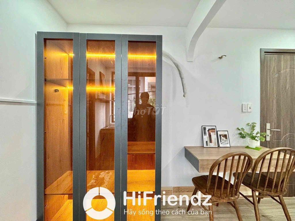 Rent an apartment. A full bedroom in Hồ Bá Kiện.