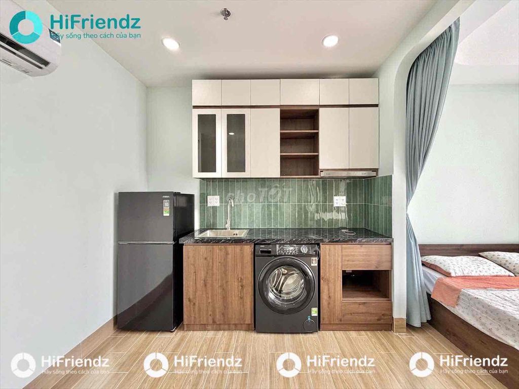 số 3, Bình Hưng Hòa-7-7, apartment full interior, private kitchen, elevator.