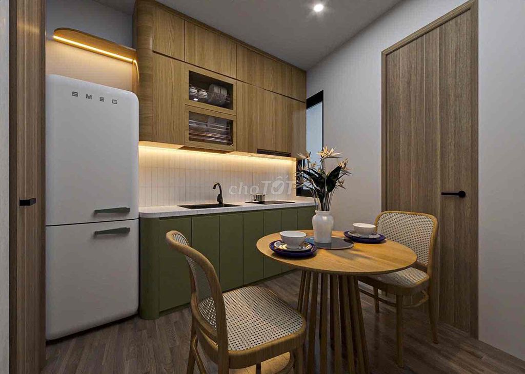 The new service apartment is 100 percent - one bedroom/bc/full high-level furniture - an R.Trường Sơn near the Airport