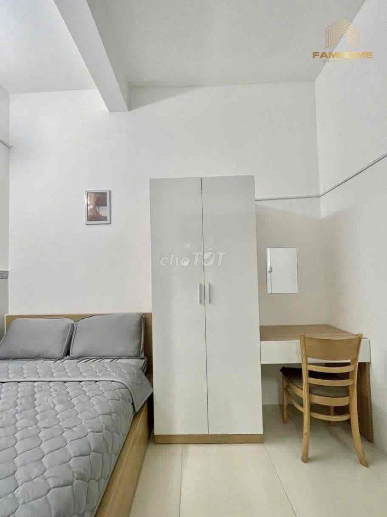 mini-full interior - two bedrooms - living room - i.c. kitchen - private toilet - 7 million and a half colors