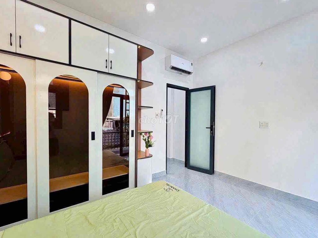 Full interior two bedrooms. Two Thống Nhất-7. 15 Gò Vấp for 10 million.