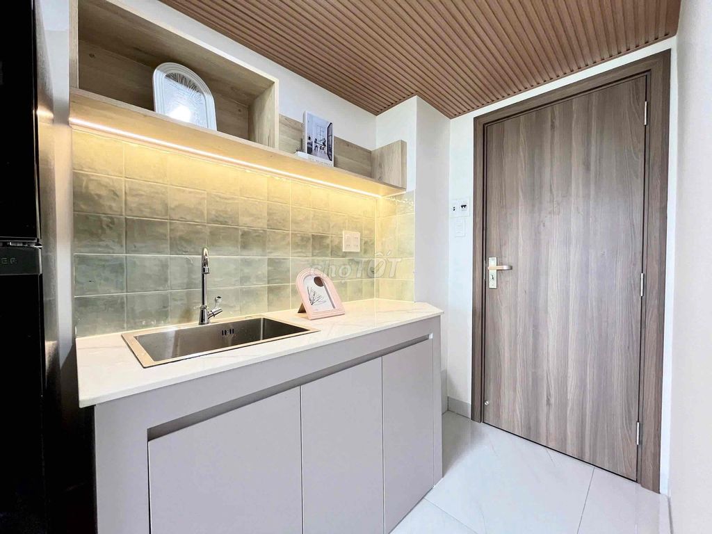 The balcony suite is full of furniture for four people.