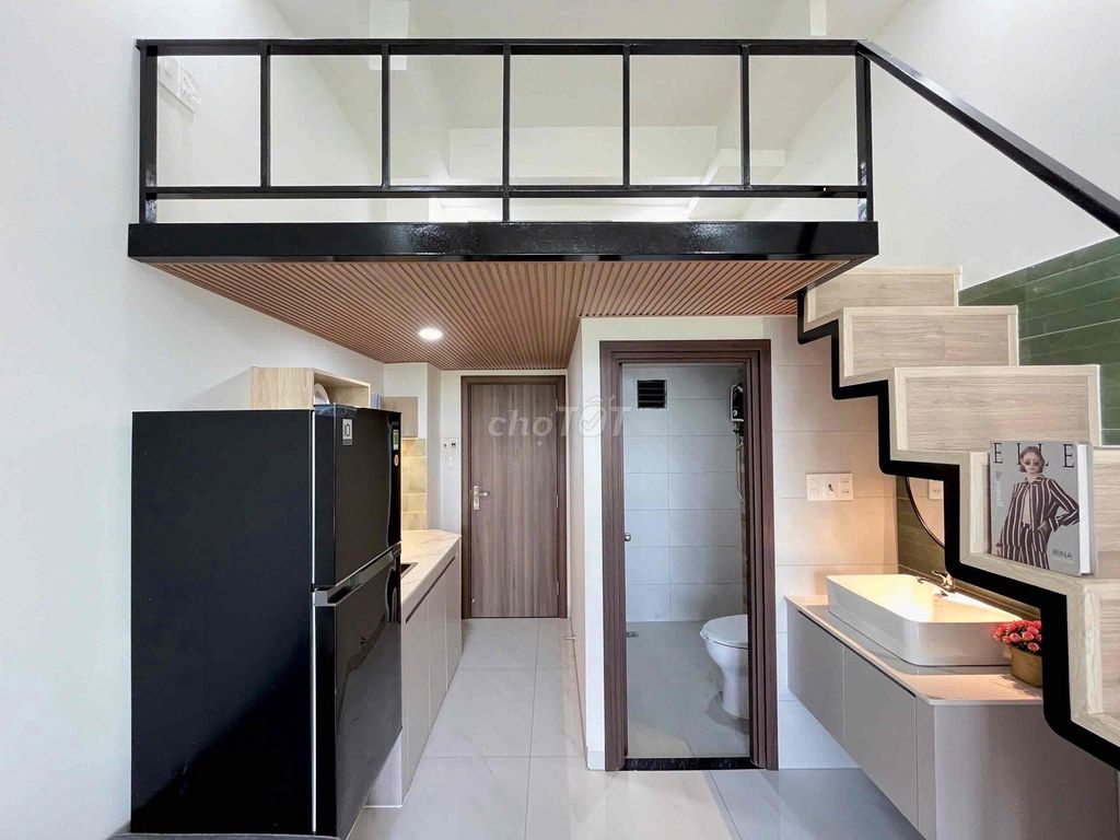 The balcony suite is full of furniture for four people.