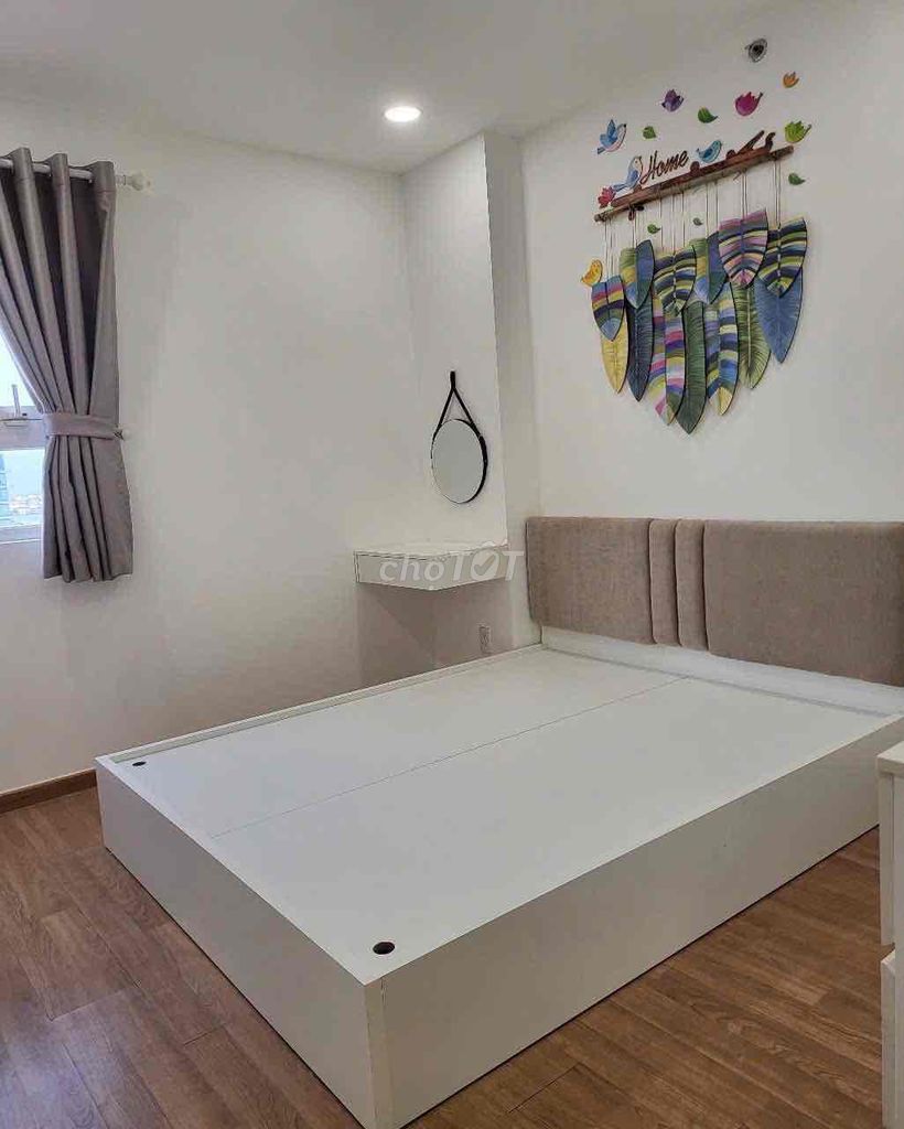 Cityland Gò Vấp rents two bedrooms two full-time toilets 14 million a month.