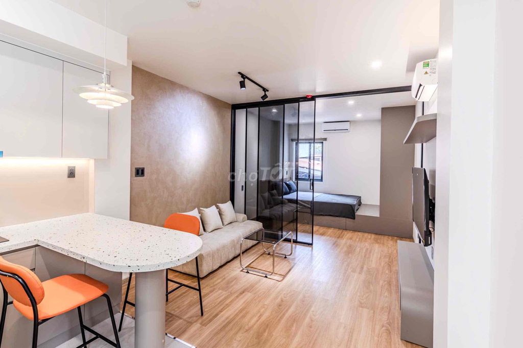 Rent apartment full-chained furniture, district 1.