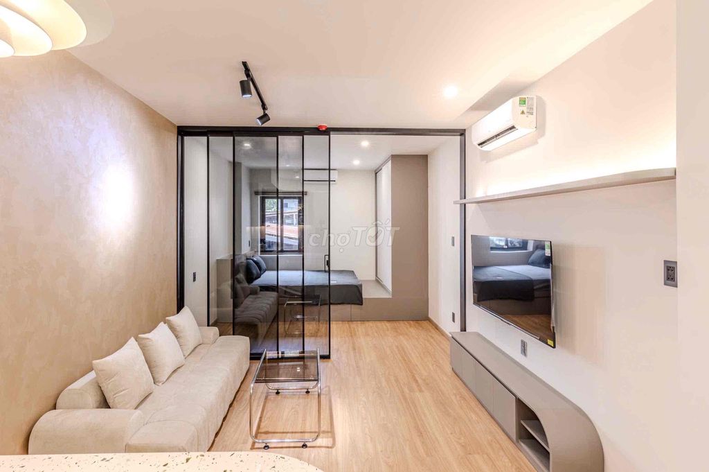 Rent apartment full-chained furniture, district 1.