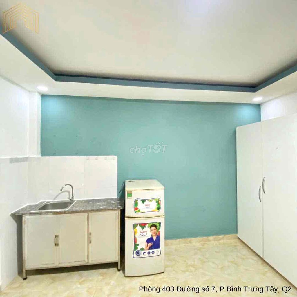 Room 4 million. Full interior with elevators at Nguyễn Thị Định.