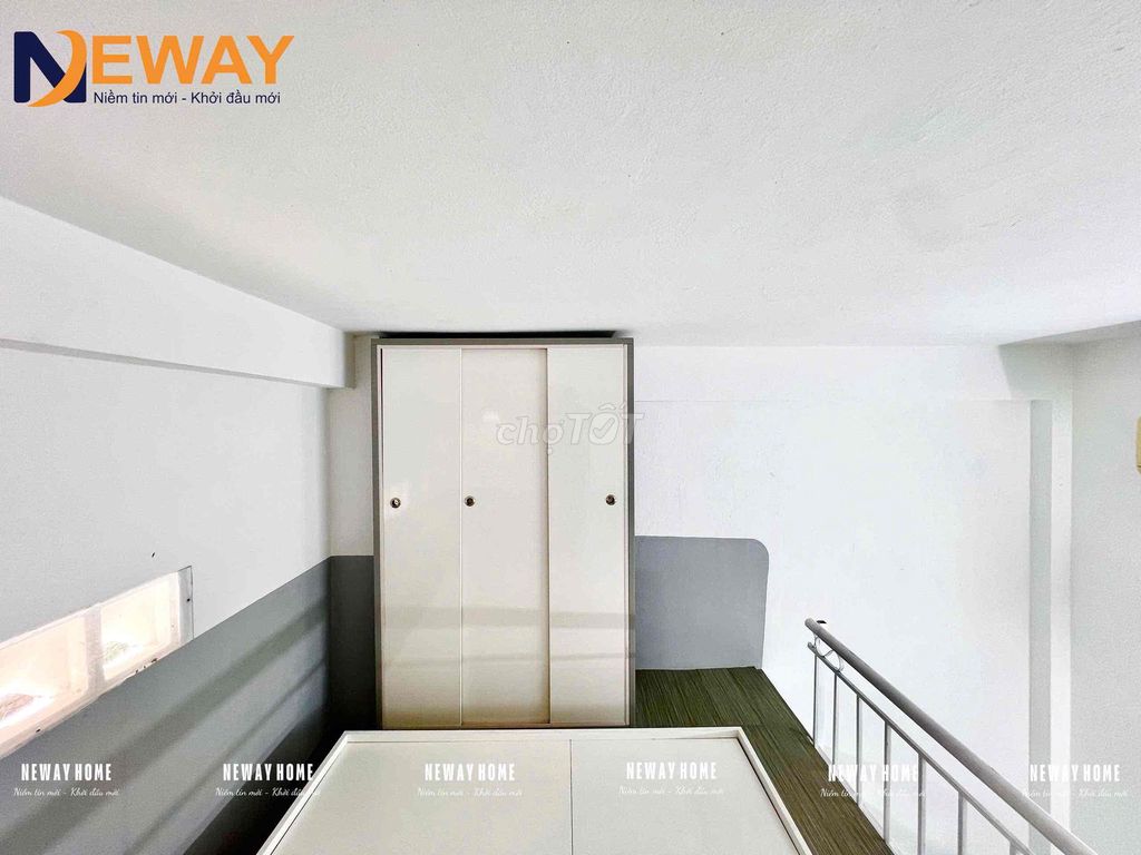 The ground room is empty, new building interior