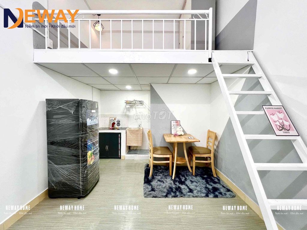 The ground room is empty, new building interior