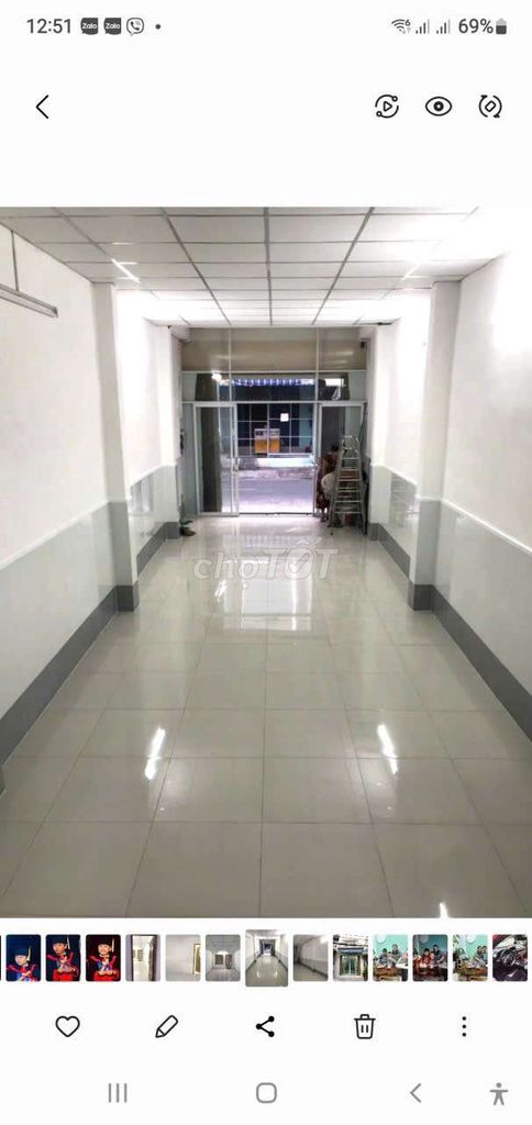 The whole place is rented.